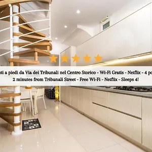  Apartament Centro Storico - Casa Con Wi-fi E 4 Posti Letto In Via Dei Tribunali
